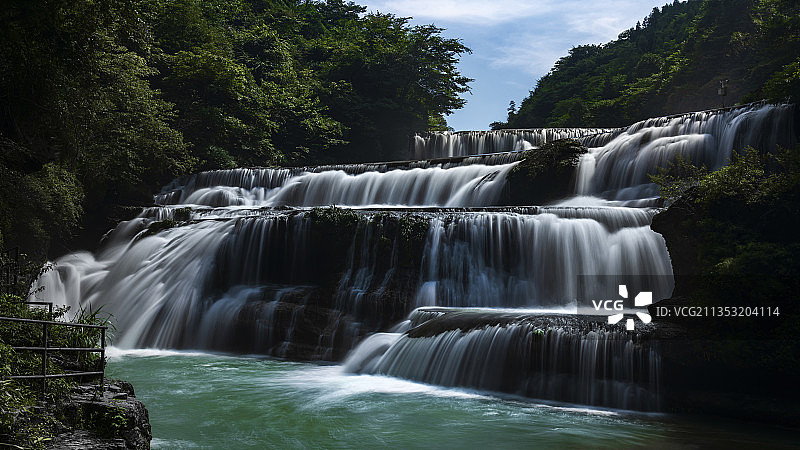 贵阳桃源河三道响图片素材