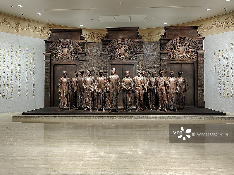 上海中共一大会址图片素材