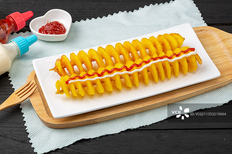 美食薯塔图片素材
