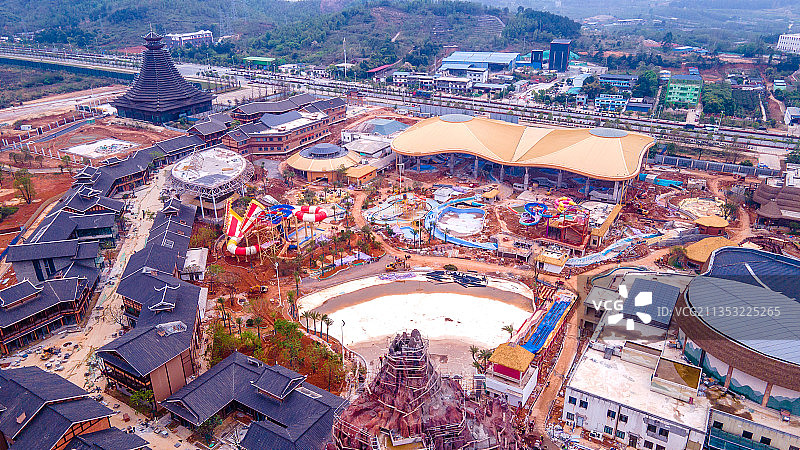 广西雁山城市建筑图片素材