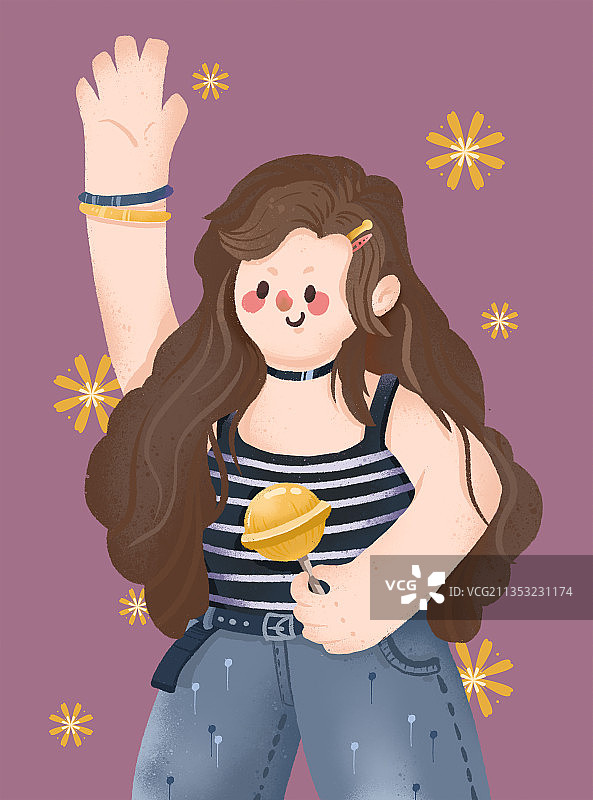 女孩3图片素材