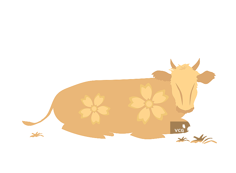 金牛的元素图片素材