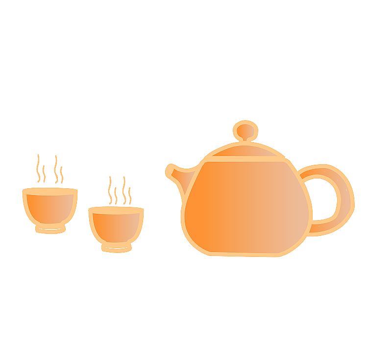 茶具茶壶的元素图片素材
