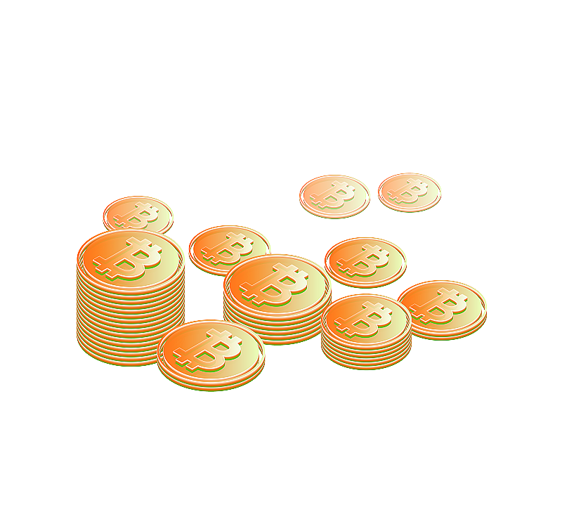 比特币元素图片素材