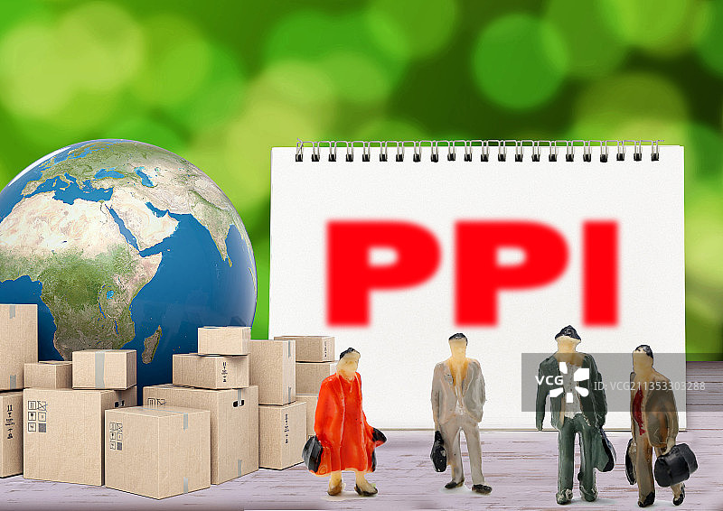 PPI，生产者价格指数，工业生产者出厂价格指数图片素材