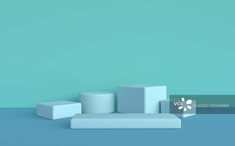 3D创意电商商业背景展台图片素材