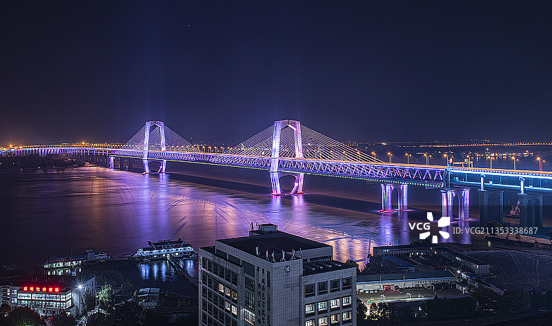 芜湖长江三桥图片素材