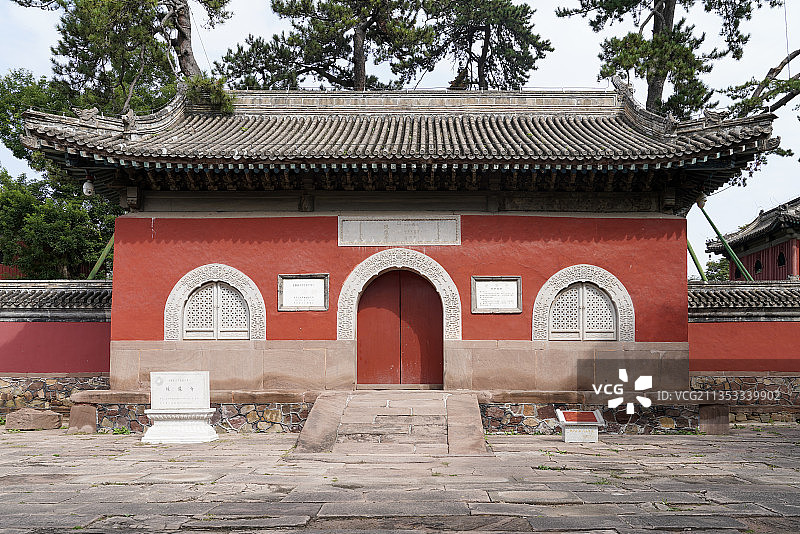 河北省 承德市 外八庙 殊像寺图片素材