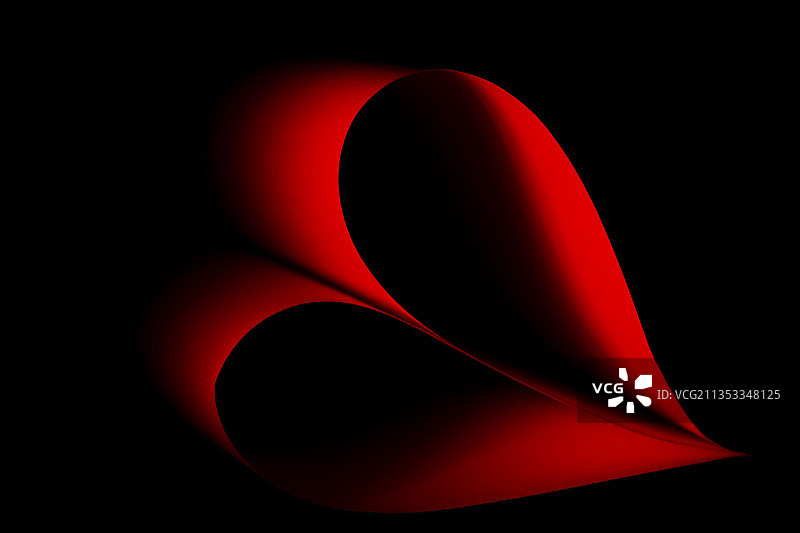 黑色背景上的抽象图案特写图片素材