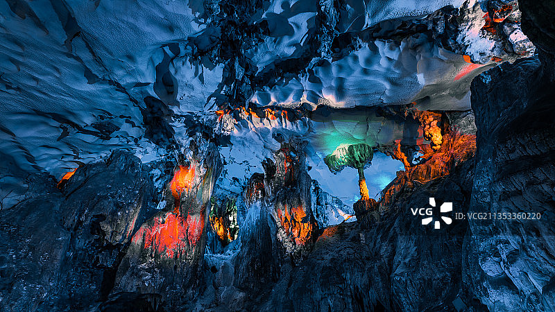 桂林溶洞图片素材