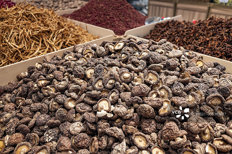 调味品调料干燥的香菇图片素材