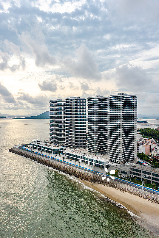 中国广东省阳江市阳西县沙扒湾逸海居图片素材