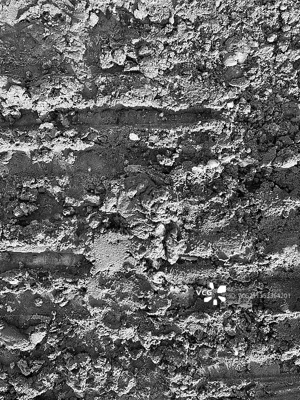 饱经风雨的墙的全框架镜头图片素材