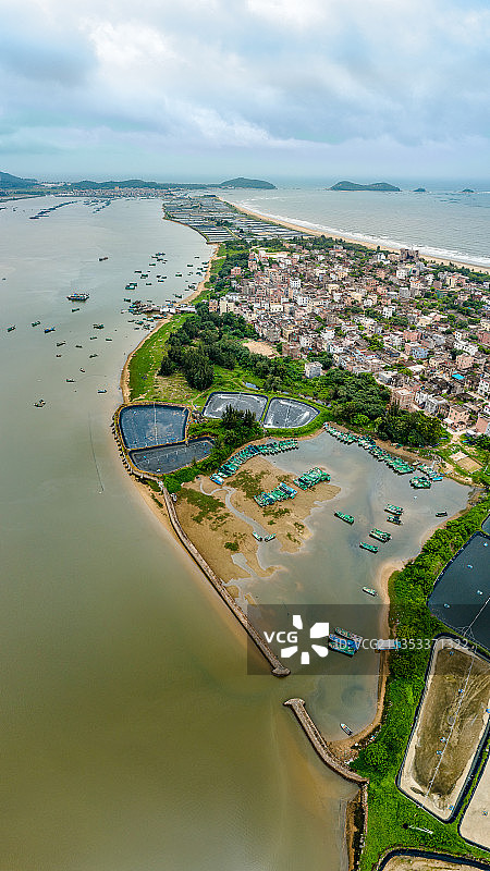 中国广东省阳江市阳西县南山海图片素材
