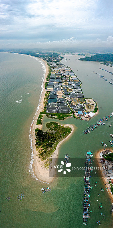 中国广东省阳江市阳西县南山海图片素材