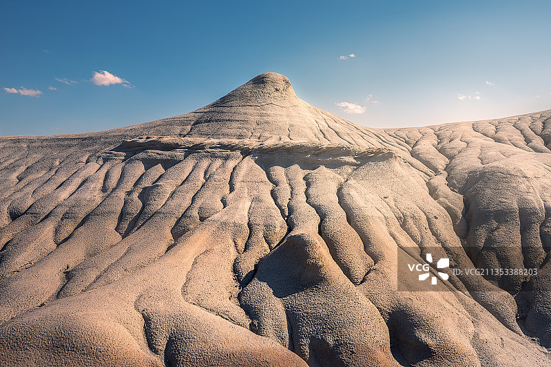 加拿大艾伯塔省恐龙省立公园的沙漠风光图片素材