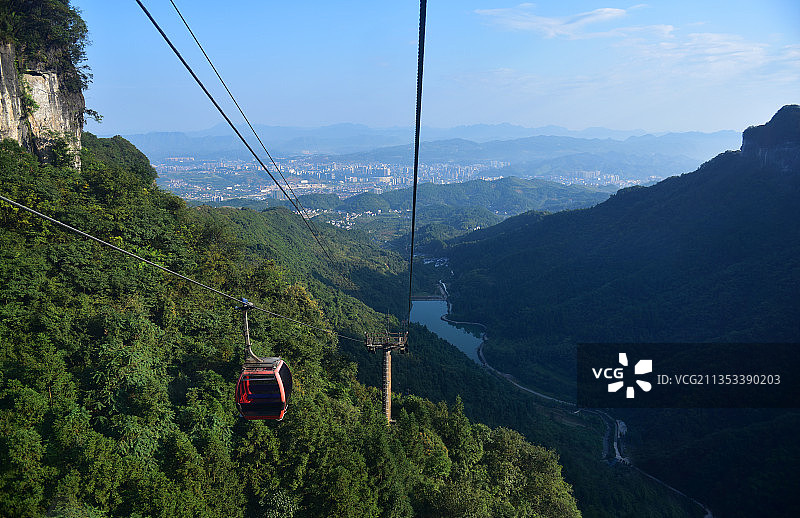 湖南省张家界市天门山国家森林公园风景名胜区图片素材