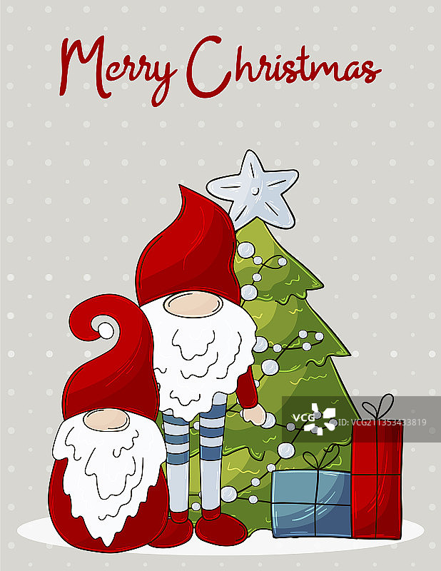 圣诞小矮人图片素材