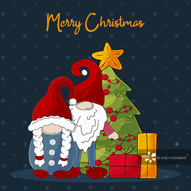 圣诞小矮人图片素材