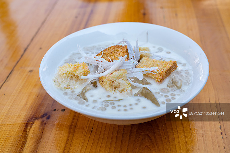 云南省德宏州特色小吃泡鲁达图片素材