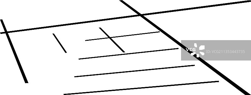 3D空间网格抽象图片素材
