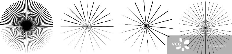 放射状辐射线条纹抽象圆形图片素材