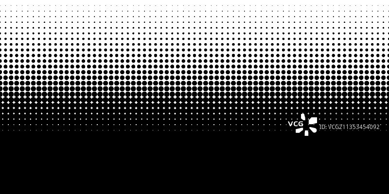 黑白半色调圆点图案图片素材