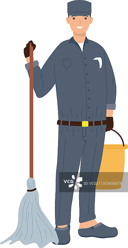 管家职业工人图片素材