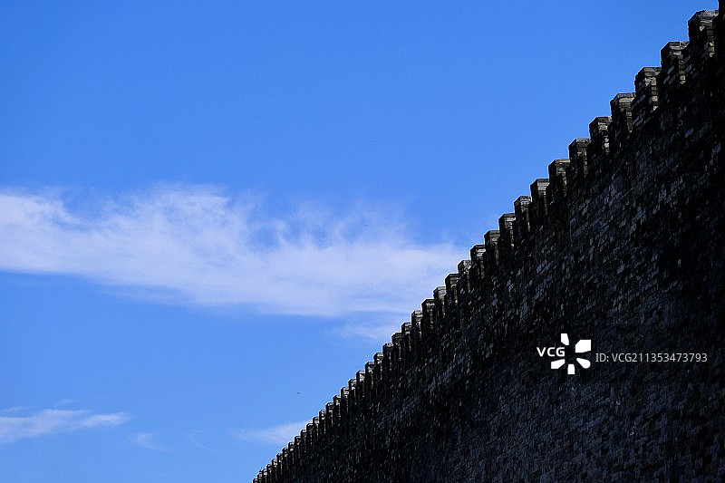 故宫宫墙图片素材