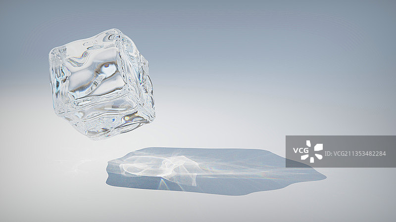 漂浮的抽象钻石图片素材