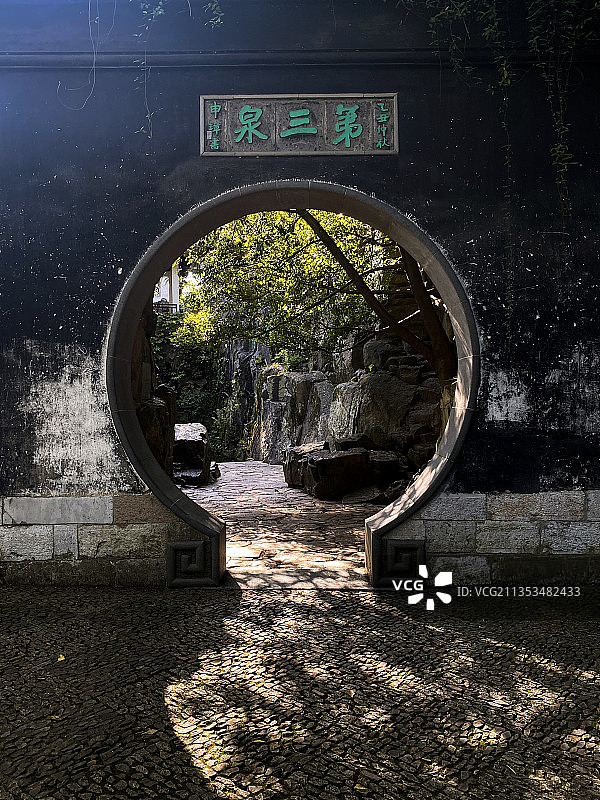 苏州京杭大运河（苏州段）运河十景之虎丘山景区图片素材