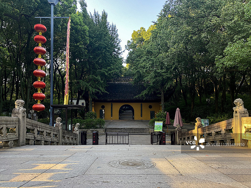 苏州京杭大运河（苏州段）运河十景之虎丘山景区图片素材