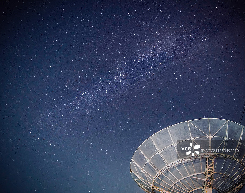 不老屯天文台的星空图片素材