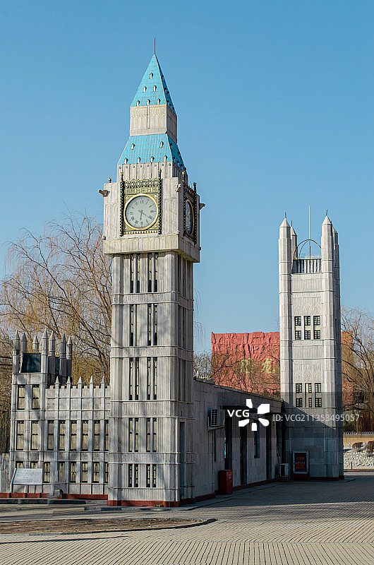 中国北京世界公园亚历山大灯塔图片素材