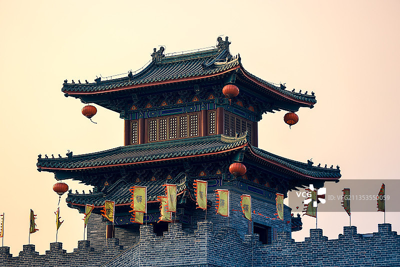 皇家驿站角楼图片素材