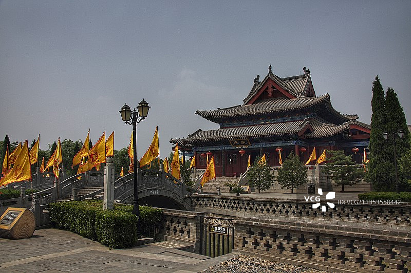 山西洪洞大槐树图片素材