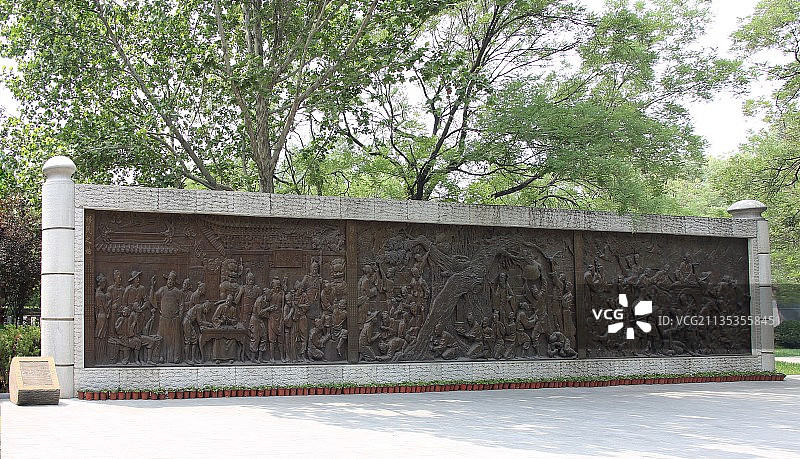 山西洪洞大槐树图片素材