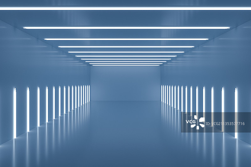 人造空间，霓虹灯，未来，背景，空的，商务图片素材