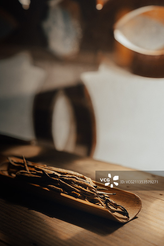 云南滇红大金芽图片素材