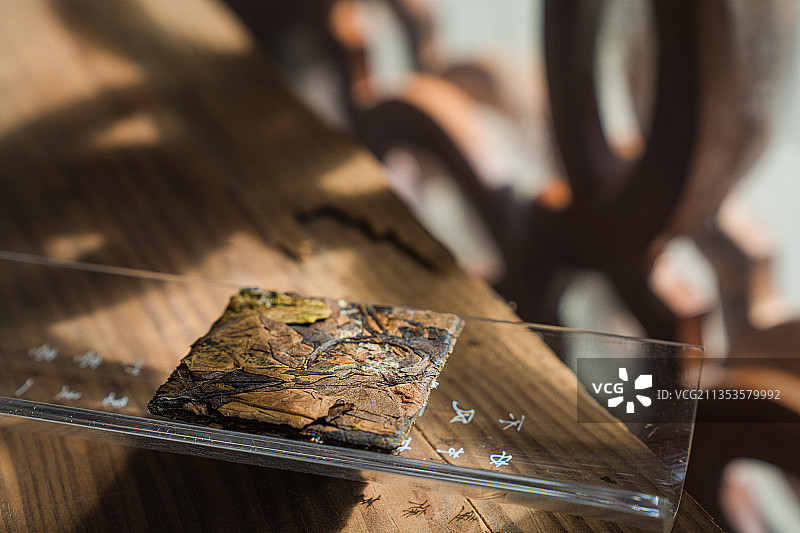 老白茶小饼干茶图片素材