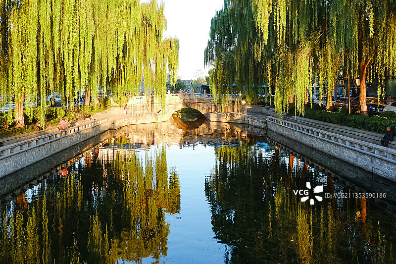 京杭大运河北京段 澄清上闸（万宁桥）图片素材