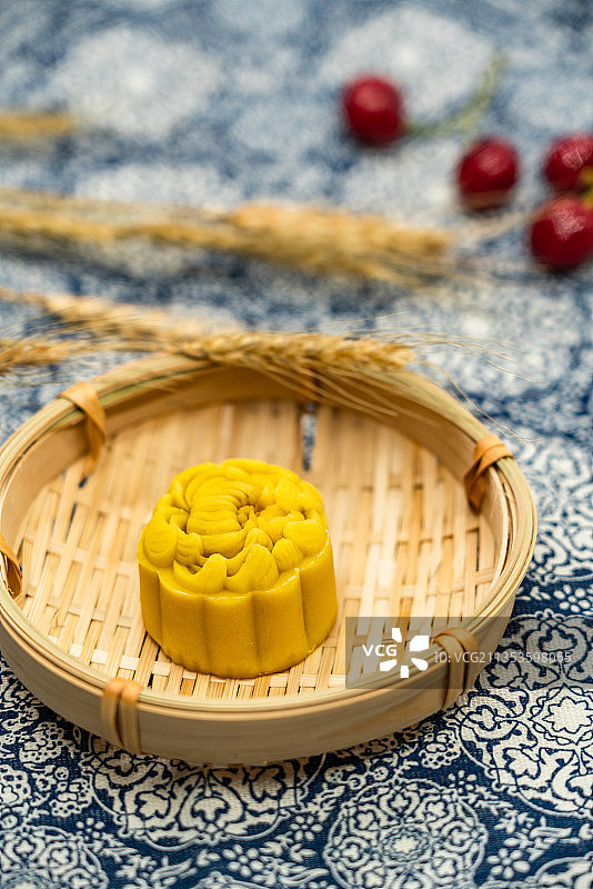 中国传统文化中秋节月饼图片素材