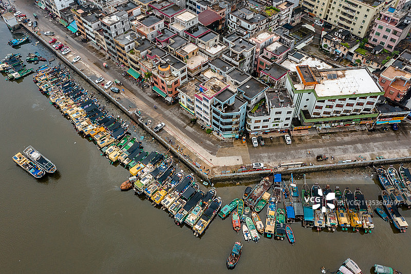 中国广东省阳江市阳西县溪头港图片素材