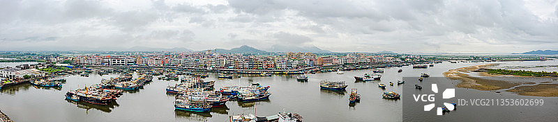 中国广东省阳江市阳西县溪头港图片素材