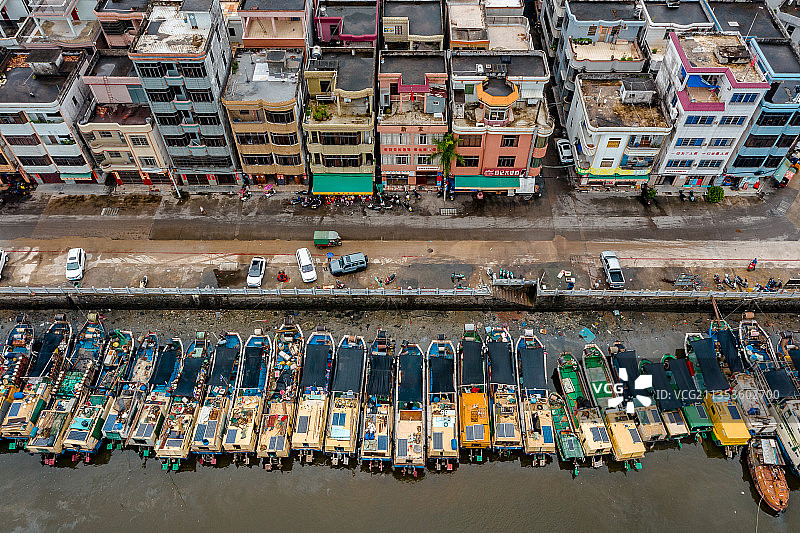 中国广东省阳江市阳西县溪头港图片素材