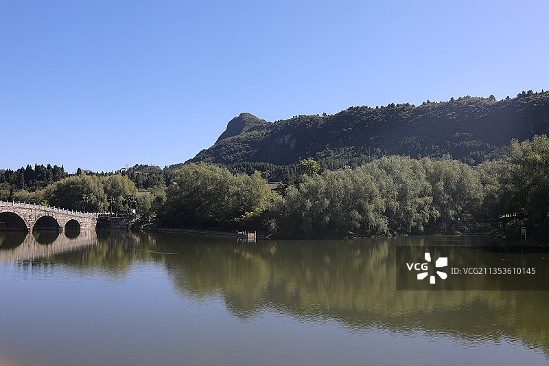 中国贵州毕节市大方县贵州宣慰府图片素材