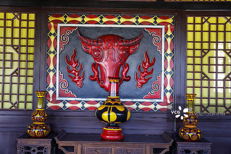 中国贵州毕节市大方县贵州宣慰府图片素材