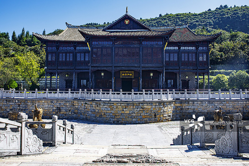 中国贵州毕节市大方县贵州宣慰府图片素材