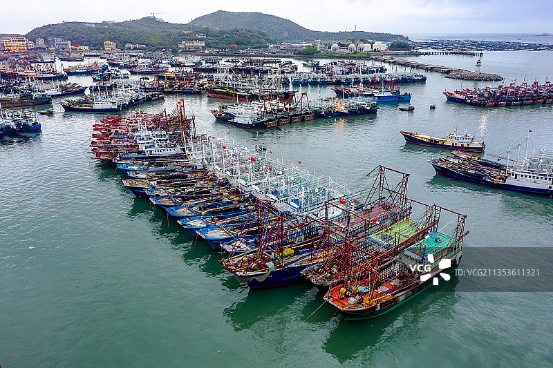 中国广东省阳江市闸坡渔港图片素材