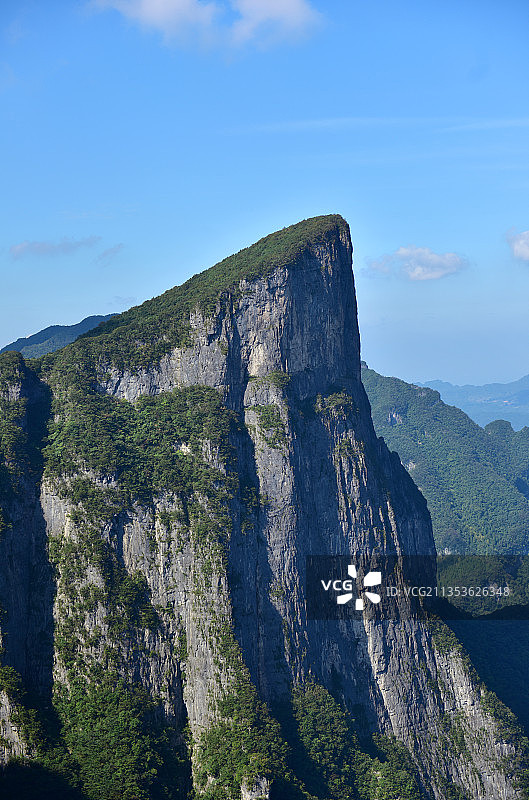 湖南省张家界市天门山国家森林公园风景名胜区图片素材
